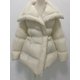 thumbnail image 2 of Chaqueta de plumón con estilo para mujer, chaqueta de plumón cálida de cintura alta para mujer, abrigo largo ligero y empacable para invierno, 2 of 5