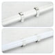 thumbnail image 5 of T5 U Clips Soporte para LED Luz Bombilla Montaje Soporte Inoxidable Acero Fluorescente Tubo Soporte con Tornillos Paquete de 6, 5 of 5