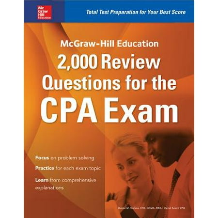 McGraw-Hill Education 2,000 Review Questions for the CPA (Best Cpa Test Bank)