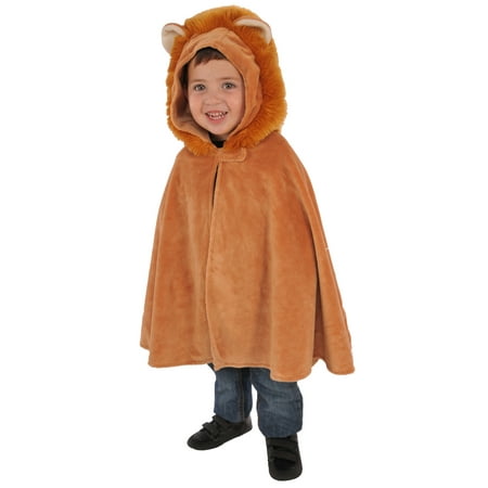 Lion Child Toddler Hooded Circus Animal Costume Cape Cloak