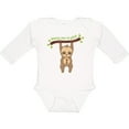 thumbnail image 3 of Inktastic Cute Sloth 1st Birthday Boys or Girls Long Sleeve Baby Bodysuit, 3 of 5