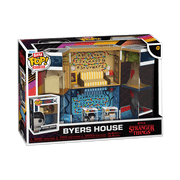 Open Box Funko Bitty POP! Box: Stranger Things - Byers House with Upside Down Will and Eleven with Goggles Collectible Vinyl Mini-Figures