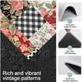 thumbnail image 3 of Pioneer Flower Floral Print Pattern Kitchen Rugs Sets Of 3,Kitchen Runner Rugs Non Skid Washable,Decorative Kitchen Floor Mats for Kitchen,Sink,Laundry,17"x30"+ 17"x47" + 17"x59", 3 of 6
