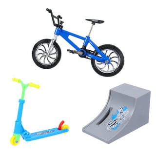  Grip and Tricks - Blue Finger BMX Freestyle with 2 Extra Toy  Bike Wheels and 1 Finger Bikes Tool - Pack 1 Finger Toy for Kids 6+ Years  Old : Toys & Games