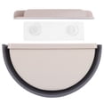 thumbnail image 1 of Kitchen Folding Trash Can Hanging Rubbish Garbage Container Waste Bin for Kitchen BathroomBeige, 1 of 12