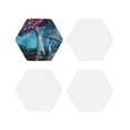 thumbnail image 2 of Disketp Fantasy Mushrooms Funny Coasters,4 Pcs Leather Coasters With Holder, Perfect Housewarming Hostess Gifts,Protect Furniture From Water Marks Scratch, 2 of 9