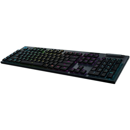 Restored Logitech G915 Mechanical Gaming Keyboard, Low Profile GL Linear Key Switch (Refurbished)