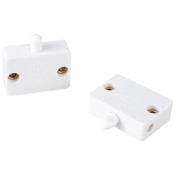 Pack Of 2 Waterproof Inline Cable Switches Power Lamp Rocker Switches Weatherproof Inline Rock Switches Simple Operate