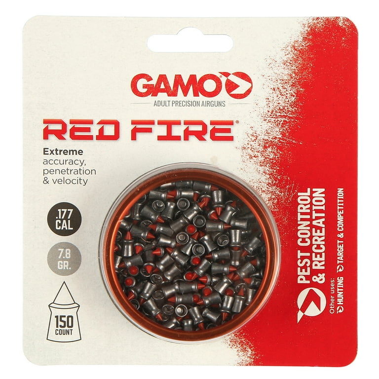 Gamo Red Fire Pellets .177 Cal. Ammunition for Air Rifles