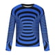 thumbnail image 4 of Blusas y camisas de manga larga con cuello redondo para hombre, blusa informal de manga larga con cuello redondo y estampado., 4 of 5