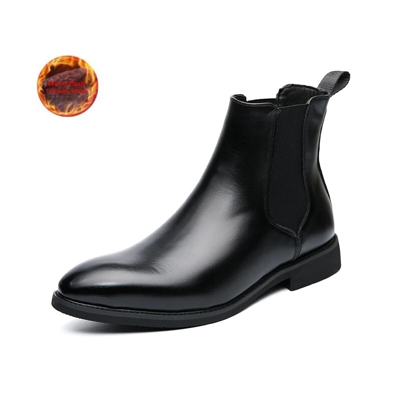 2023 Leather Men Chelsea Boots Brand Designer Italy Dress Boots Men ...