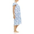 thumbnail image 3 of EZI Women's Cotton-Rich Short Sleeve Darling Nightgown, 3 of 6