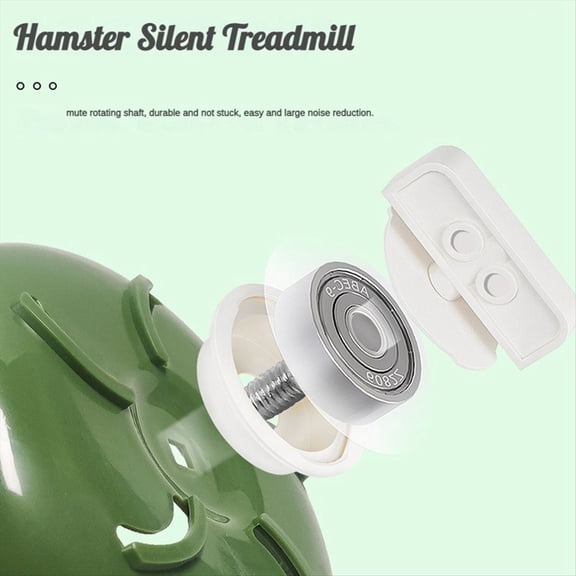 E Hamster Sport Running Wheel Rat Small Mice Silent Jogging Hamster Gerbil Exercise Play Toys Brackets Accessories