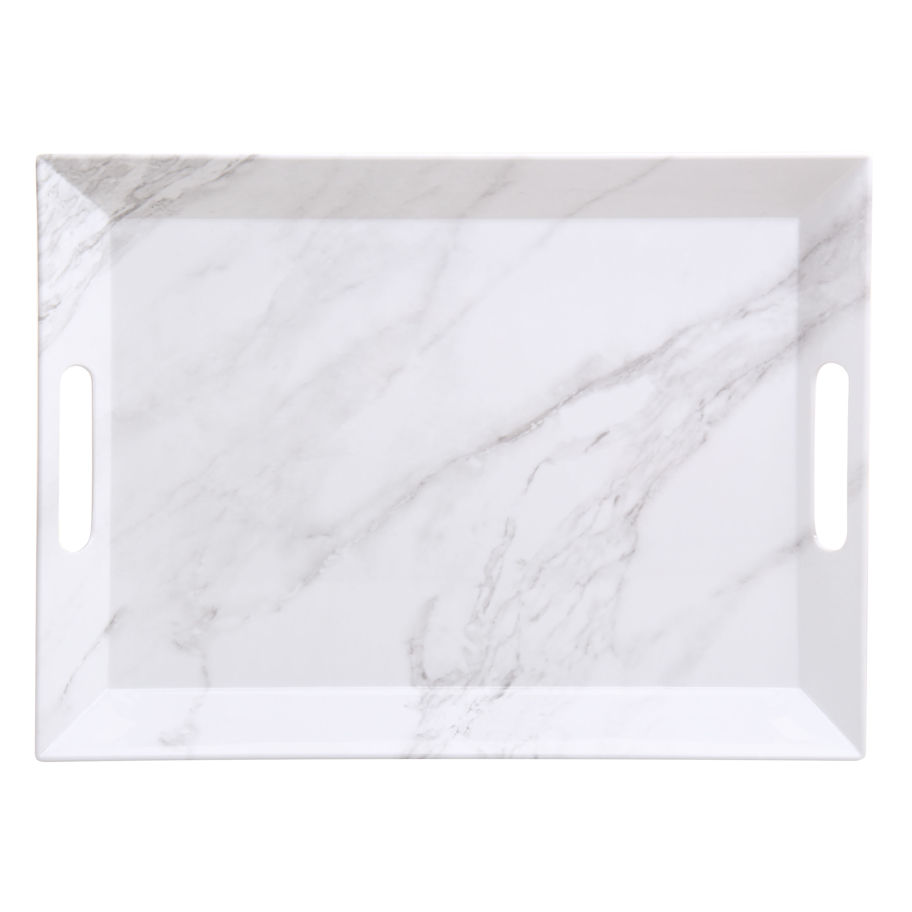 Better Homes & Gardens Marble Print Handled Serving Tray photo 6