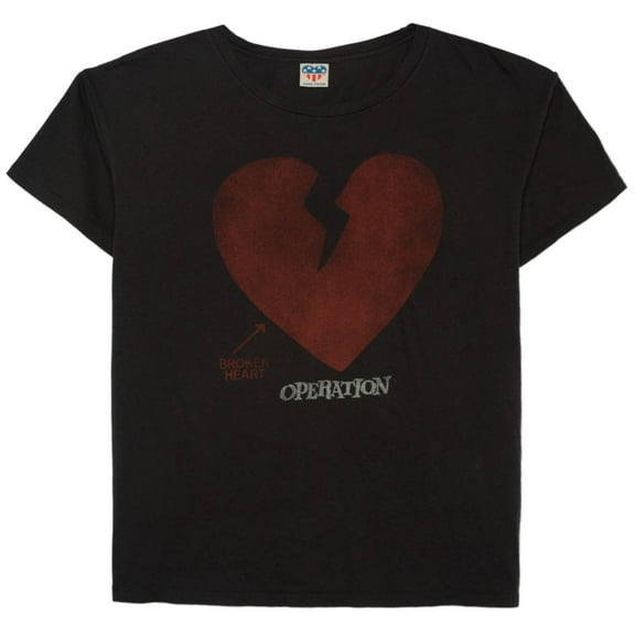 Mens Black Family Game Night Operation Shirt Broken Heart T-Shirt XX-Large