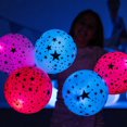 thumbnail image 3 of Illooms Mixed Stars 5 Pack Latex Balloons, 3 of 9