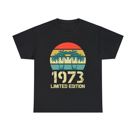 Vintage 1973 Birthday Shirts for Men Funny 1973 Birthday Mens T Shirts Plus Size Big and Tall