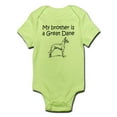 thumbnail image 1 of CafePress - My Brother Is A Great Dane Body Suit - Baby Light Bodysuit, 1 of 1