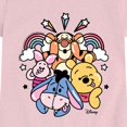 thumbnail image 3 of Winnie the Pooh - Silly Face Characters - Youth Girls Fitted Short Sleeve T-Shirt, 3 of 5