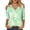 Green, variant on Long Sleeve Shirts for Women Cotton Tshirts V Neck Spring Tops Basic Tee Summer Fashion Clothing for Women