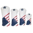 thumbnail image 4 of 4pcs/Set Durable Golf Cover 400cc Utility Hybrid Woods Drivers Headcover Sleeves Accessories shamjiam CABEZA DE GOLF CLUB DE GOLF, 4 of 9