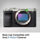 thumbnail image 2 of Kit de tapa de cámara y tapa de lente trasera para Sony E-mount, 2 of 6