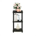 thumbnail image 6 of Furinno Turn-N-Tube Classic 3-Tier End Table, Side Table, Espresso/Black, 6 of 6