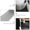 thumbnail image 3 of Kitandove 1 Roll Grey Glass Fibre Window Screen Repair Patch with Free Cutting 78.60x1.97x0.004Inch, 3 of 8