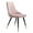 Pink, variant on Piccolo Dining Chair Pink Dining Chair, Modern Style, Soft and smooth velvet fabric, Plywood, Indoor Dining