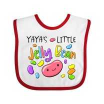 Inktastic Yaya's Little Jellybean Cute Easter Candy Boys or Girls Baby Bib
