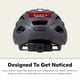 thumbnail image 2 of Casco de bicicleta Schwinn Beam con iluminación LED para adultos, color negro, 2 of 7