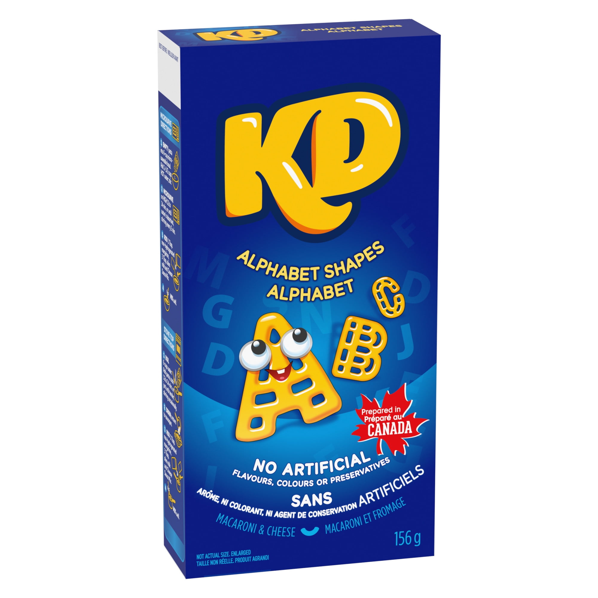 Kraft Dinner - Alphabet Shapes - 156g 156 G