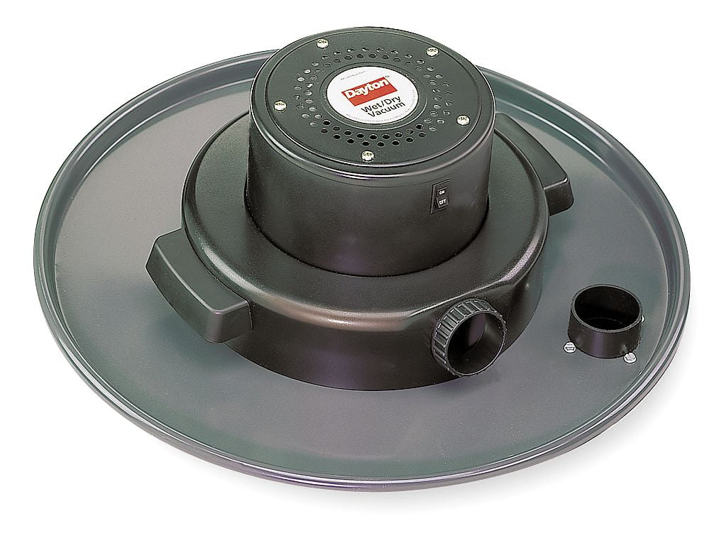 Dayton 55 gal. Industrial Wet Dry Vacuum Head, 4 Peak HP, 120 Voltage 4YE63 by DAYTON