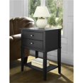 thumbnail image 2 of Ameriwood Home Table d'Appoint Franklin 2 Tiroirs, Noir, 2 of 6