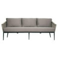 thumbnail image 2 of Seasonal Living Archipelago Antilles Aluminum 3-Seat Sofa in Dark Gray, 2 of 5