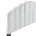 thumbnail image 2 of Modway Veronique King/California King Performance Velvet Headboard in White, 2 of 7