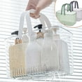 thumbnail image 1 of Xihbxyly Cesta de Ducha Portátil, Organizador de Plástico con Asas, Tamaño Grande para Baño y Cocina, Diseño Hueco para Una Fácil Visualización, Solución de Almacenamiento Versátil, Color Blanco, 26, 1 of 6