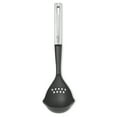 thumbnail image 1 of Starfrit Gourmet STEEL, Nylon Ladle, Stainless Steel Handle, Integrated Skimmer, Pouring Spout, Black, 1 of 5
