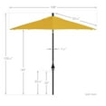 thumbnail image 5 of California Umbrella 9' Patio Umbrella in Lemon, 5 of 5