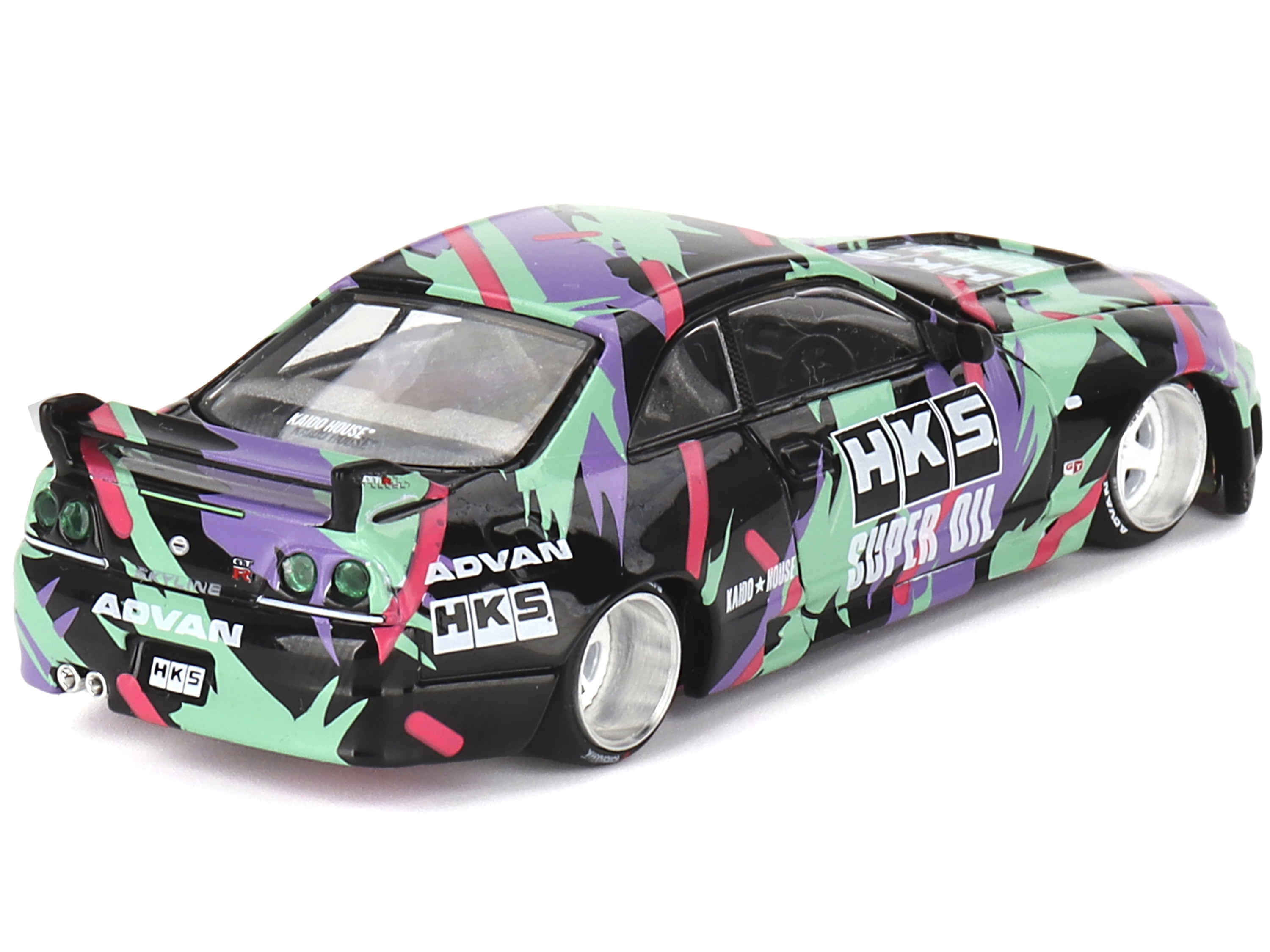 サイン入り KAIDO HOUSE NISSAN SKYLINE GT-R Kaido House x MINI GT 1:64 Skyline GT-R (R34)SHINJUKU V1