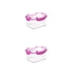 thumbnail image 2 of Billuyoard Contenedores de almacenamiento convenientes Caja Almacenamiento de granos para varios usos Organizadores de caja de almacenamiento rojo púrpura 2Conjunto, 2 of 6