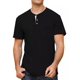 thumbnail image 4 of Playera Henley Casual Para Hombre Manga Corta Con Bolsillos, 4 of 6