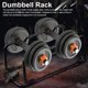 thumbnail image 3 of Barbell stand, dumbbell rack, reinforced steel bracket, robust personal dumbbell stand, maximum load 50 kg, 3 of 5