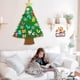 thumbnail image 5 of Felt Christmas Tree, DIY Christmas Tree with 25pcs Ornaments, Christmas Decorations Door Wall Hanging Ornaments for Kids Xmas Gifts Party Supplies, 5 of 5