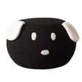 thumbnail image 3 of Animal Footstool Portable Multifunctional Footrest Stool Round Ottoman Stool for Black, 3 of 9