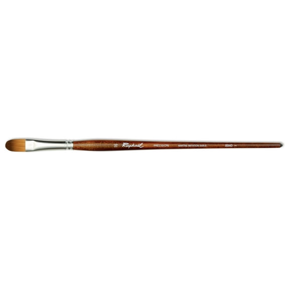 Raphael Precision Long Handle Brush, Filbert, 16