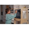 thumbnail image 6 of Avenlur Toddler Tower, Date 4-in-1 Kitchen & Learning Tower Doubles as a Kitchen Stool for Toddlers, Montessori Tower, and Toddler Tower Table (White), 6 of 7