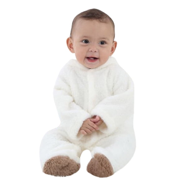 Odeerbi Baby Girls Boys Clothes Baby Rompers Newborn Long Sleeve Animal Style Thick Warm Climbing Romper jumpsuit