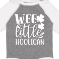 thumbnail image 3 of Inktastic St. Patrick's Day Wee Little Hooligan with Shamrocks Boys or Girls Long Sleeve Baby Bodysuit, 3 of 4