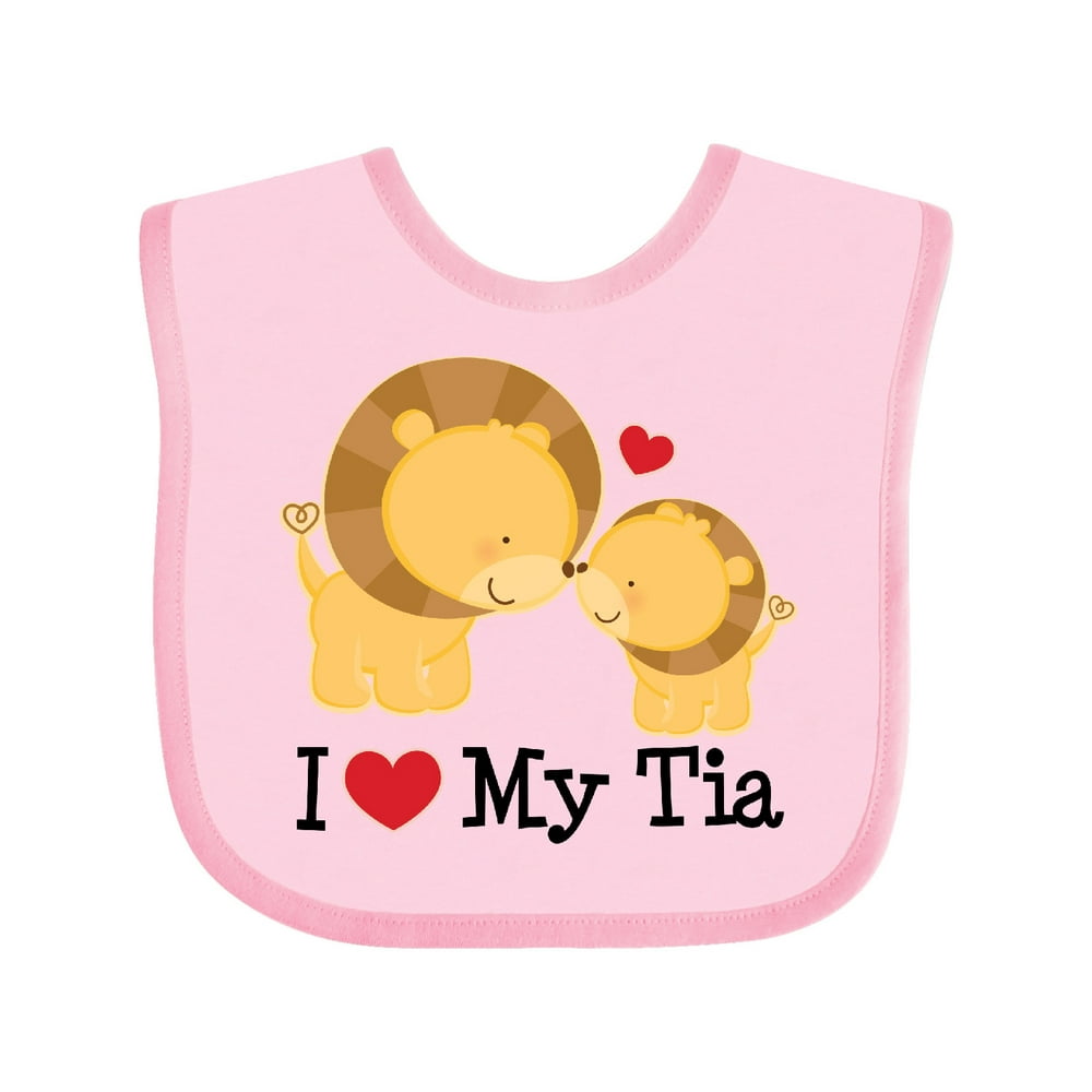 Tia Cute Kids Niece Nephew Gift Baby Bib